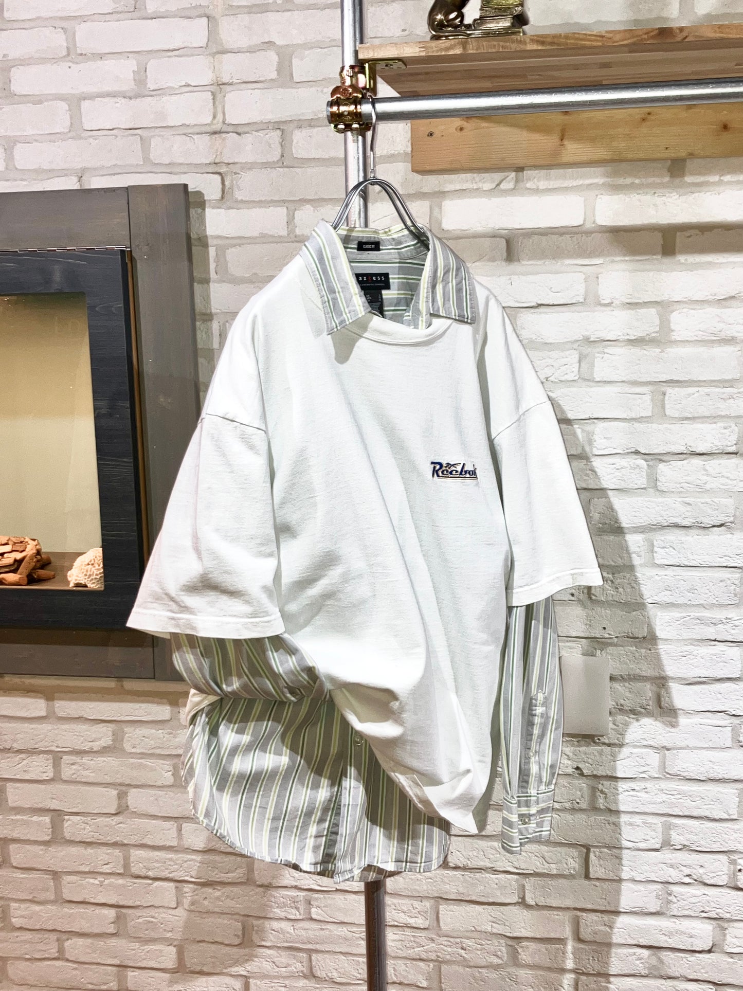 "Reebok" Old Embroidery Tee