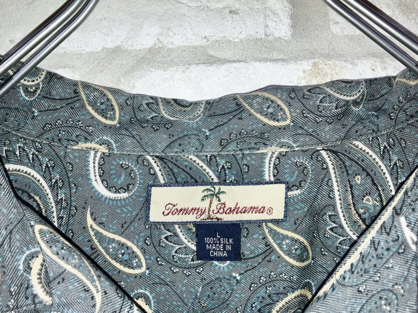 "Tommy Bahama" Old Design Silk Shirt