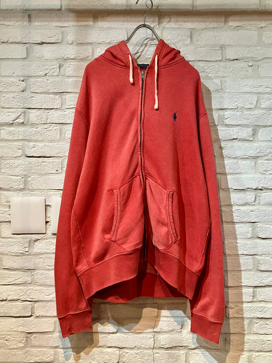 "RALPH LAUREN" 10s Design Zip Hoodie