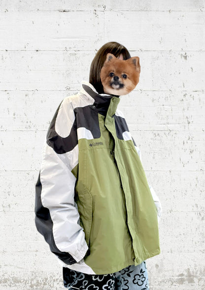 Columbia Interchange Color-Block Nylon Shell Jacket