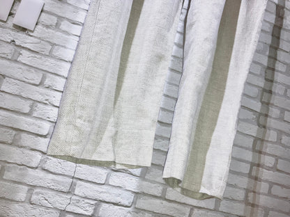 "BANANA REPUBLIC" 10〜20s Cotton&Linen Wide Slacks