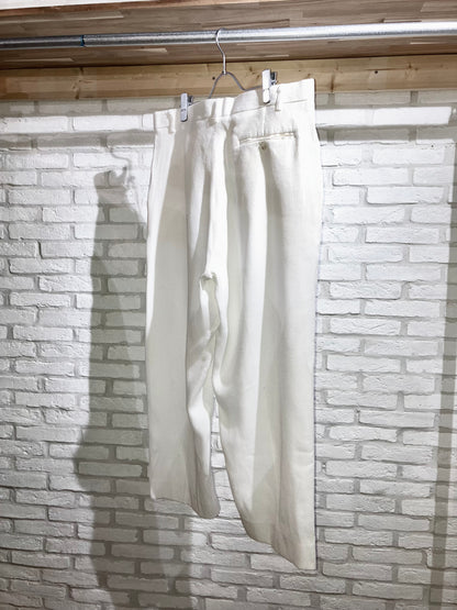 00s Design Wide Slacks "Themal Fabric!!!"