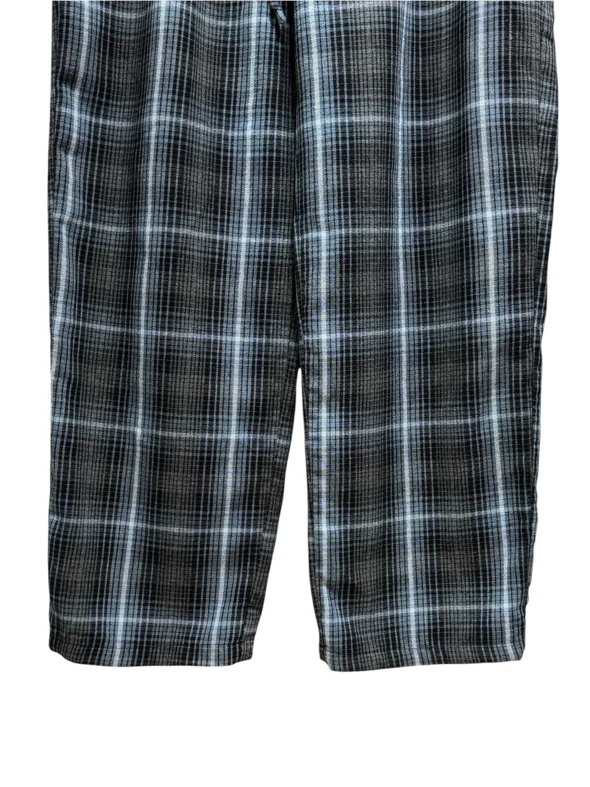 Old Plaid Wide EZ Pants