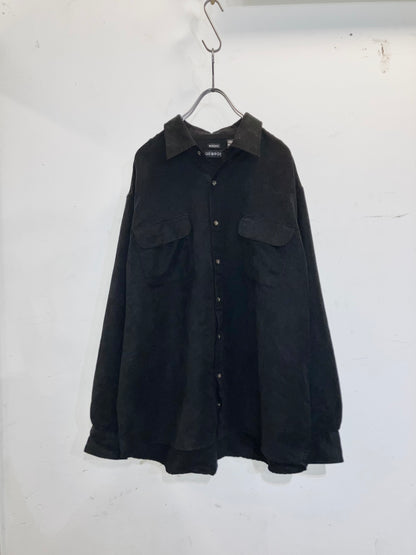 00s Poly Suède Shirt