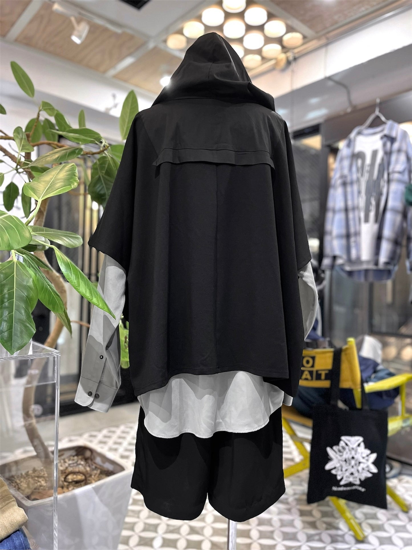 Design poncho pullover shirt