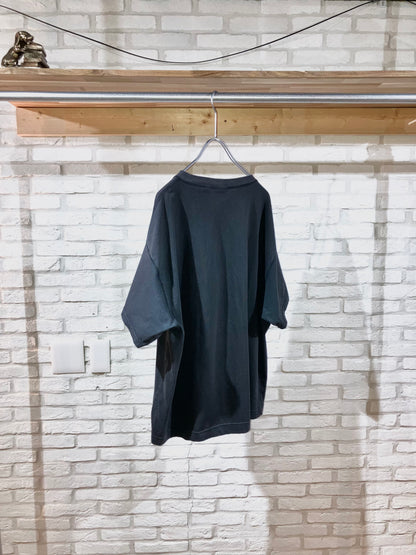 "TOWNCRAFT" Old Henley Neck Tee