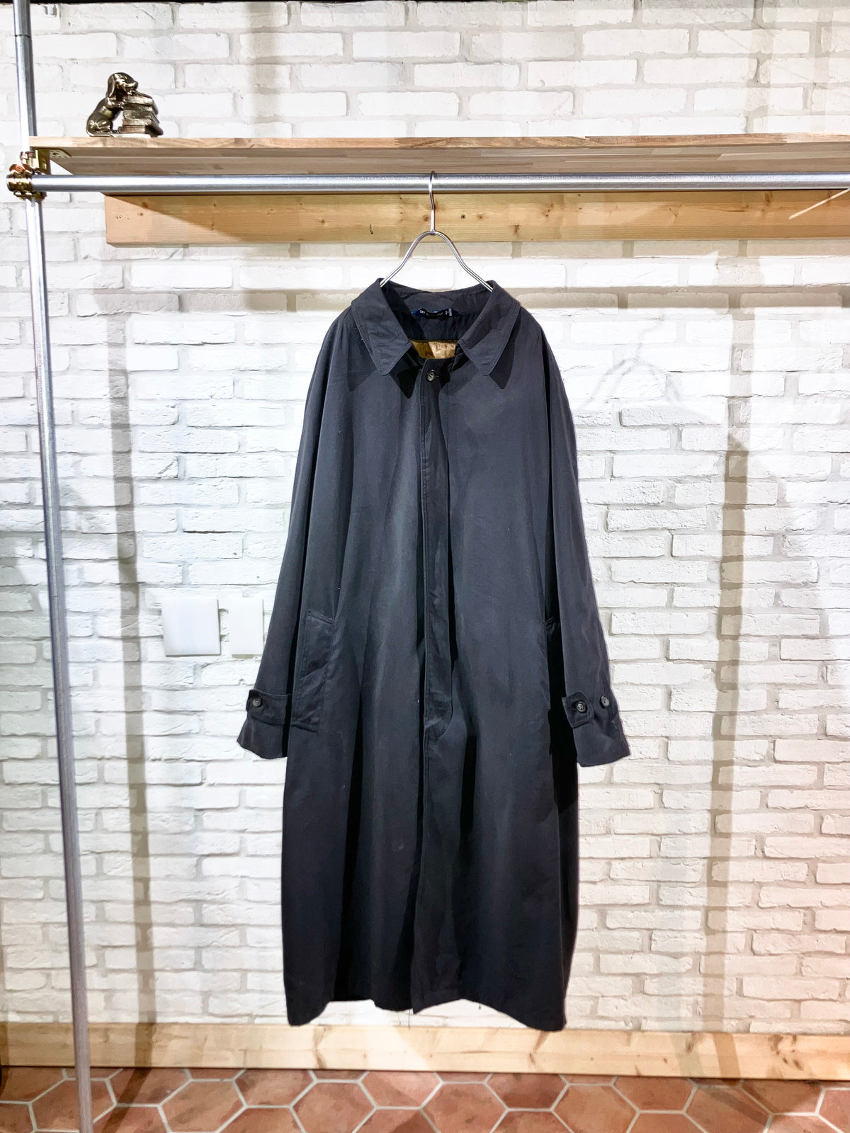 "CHAPS RALPH LAUREN" 00s Oversized Design Smooth Coat