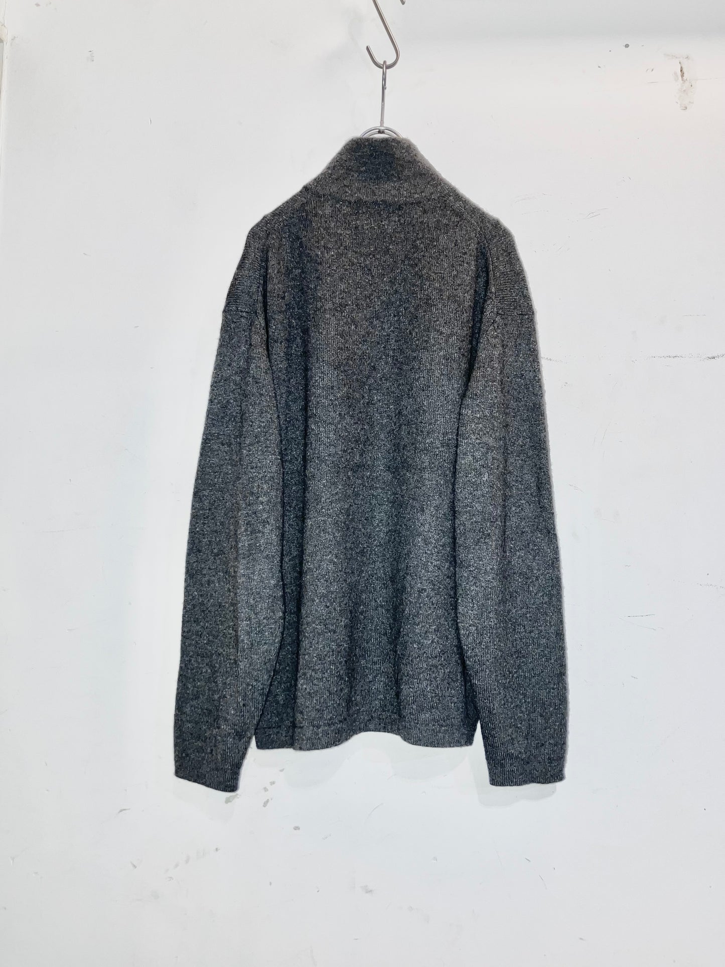 00s Half Zip Cashmere Knit