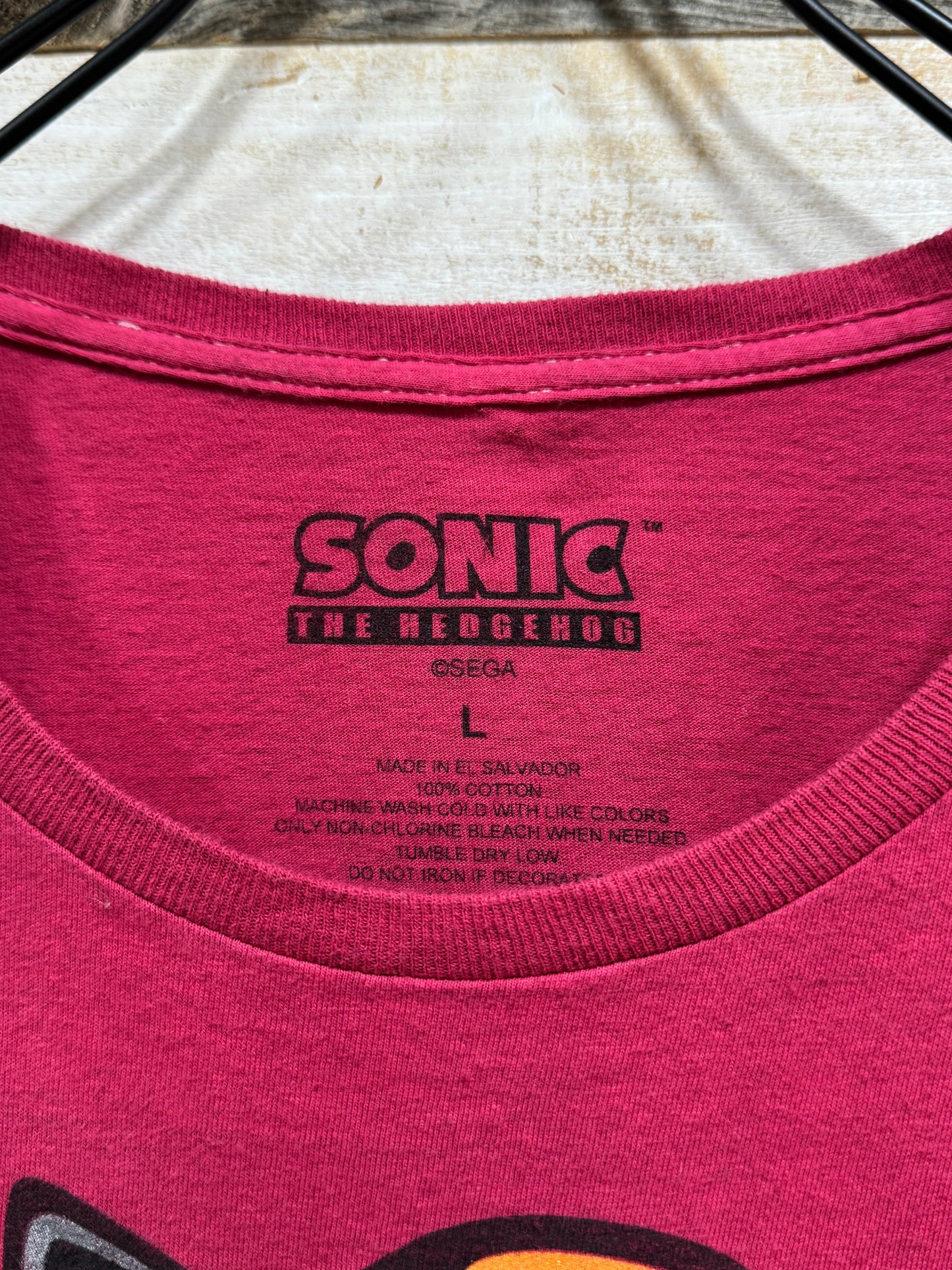 Sonic The Hedgehog Shadow Tie DyeTee