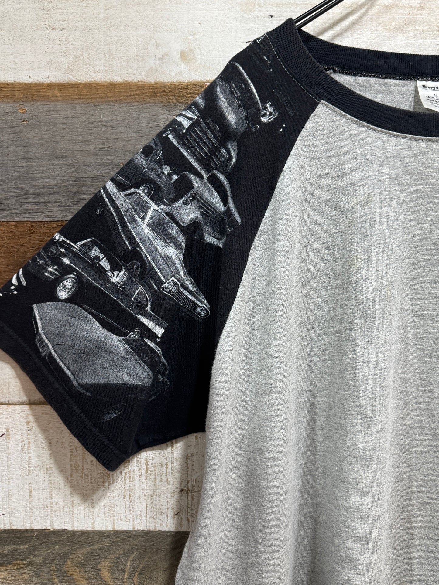 Raglan Classic Car Graphic Tee