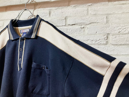 "croft&barrow" Old Design Sweat Polo Shirt