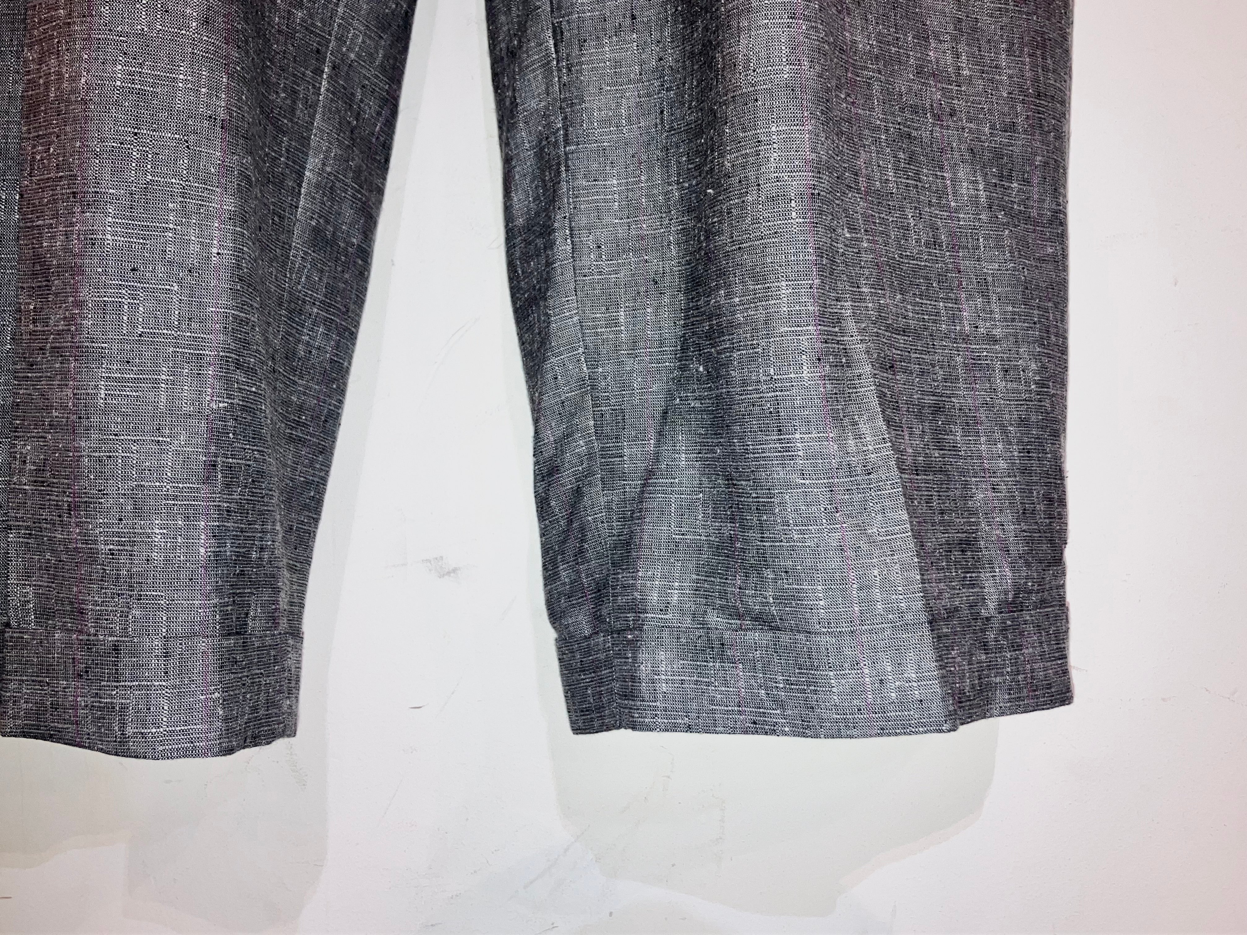 Vintage Nice Fabric Wide Slacks – BUSINESS AS USUAL
