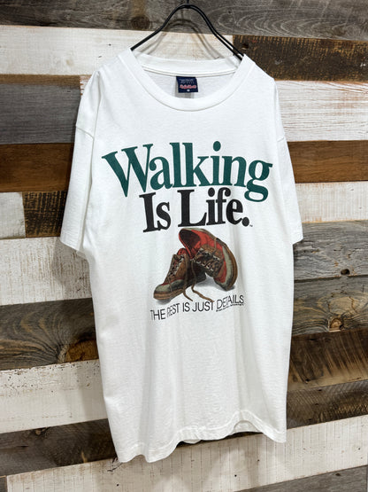 90s Big Ball Sports Walking Is Life. Tee