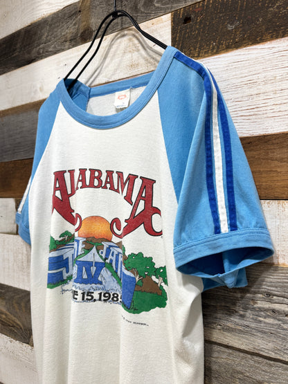 80s Vintage Alabama June Jam IV 1985 Concert Tee