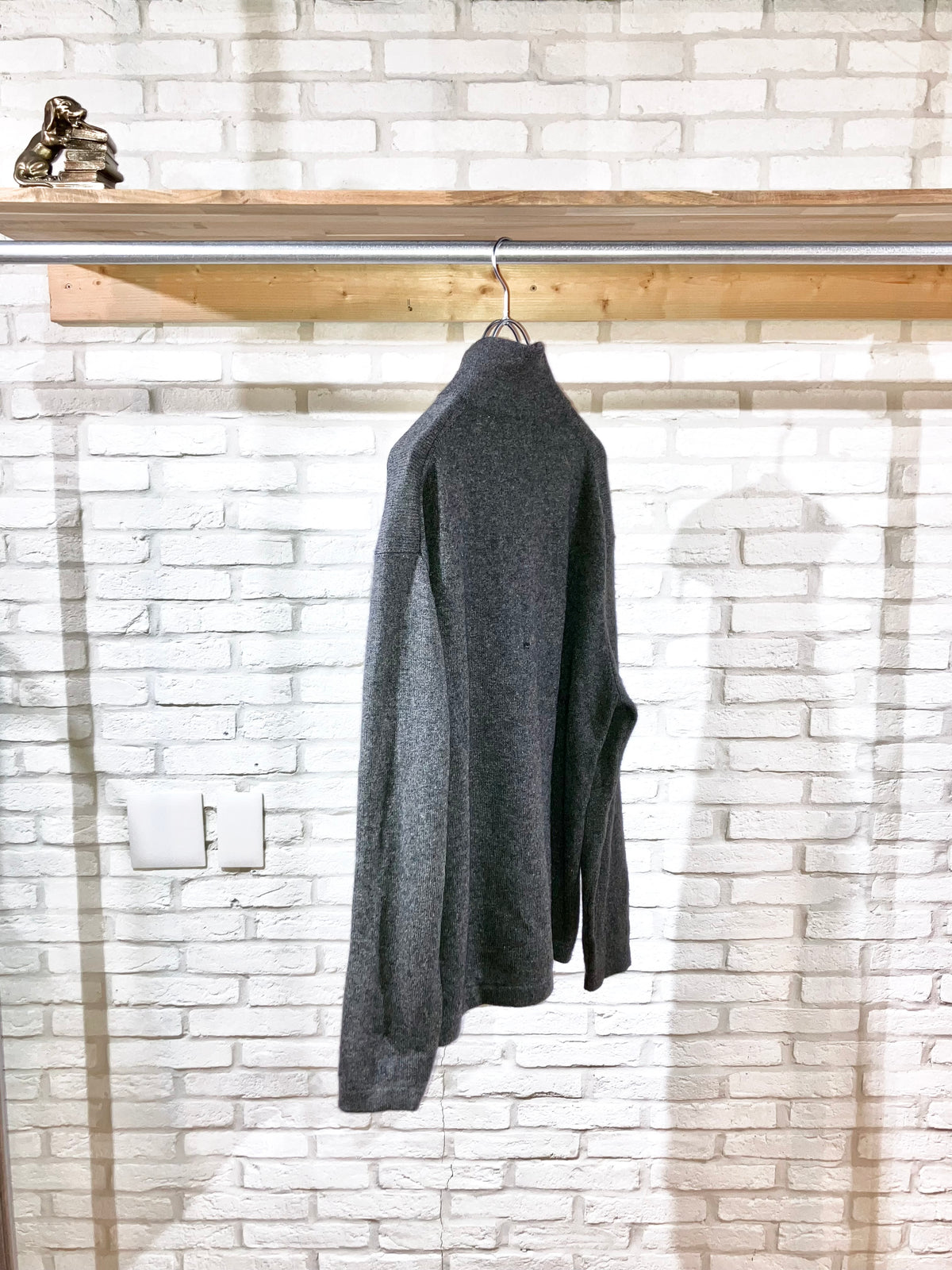 Old Half Zip Cashmere Knit