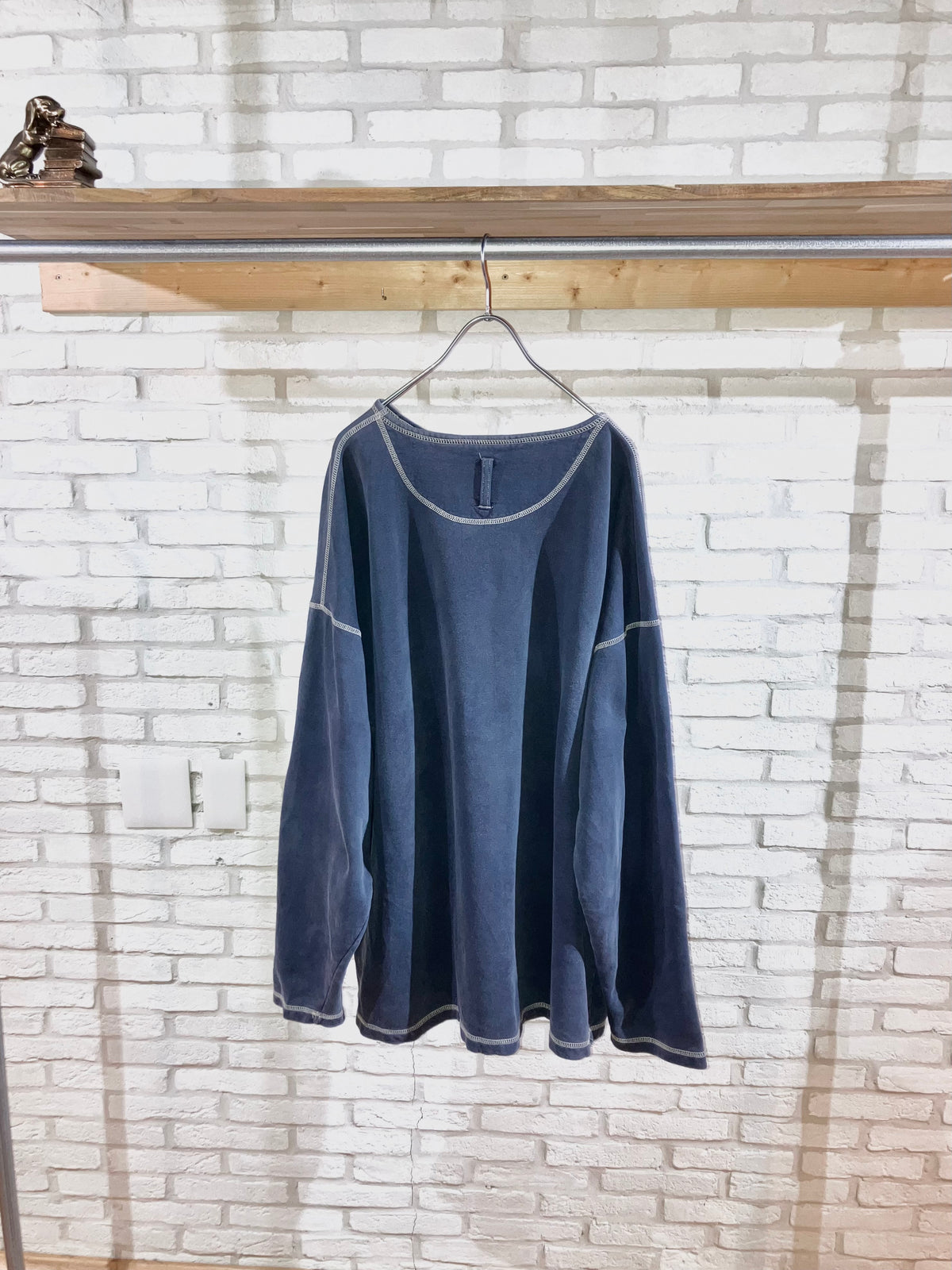 Old Henley Neck Sweat
