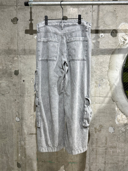 Baggy Cargo Denim Pants