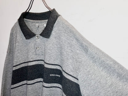 "GIORGIO ARMANI" Old Oversized Polo Shirt