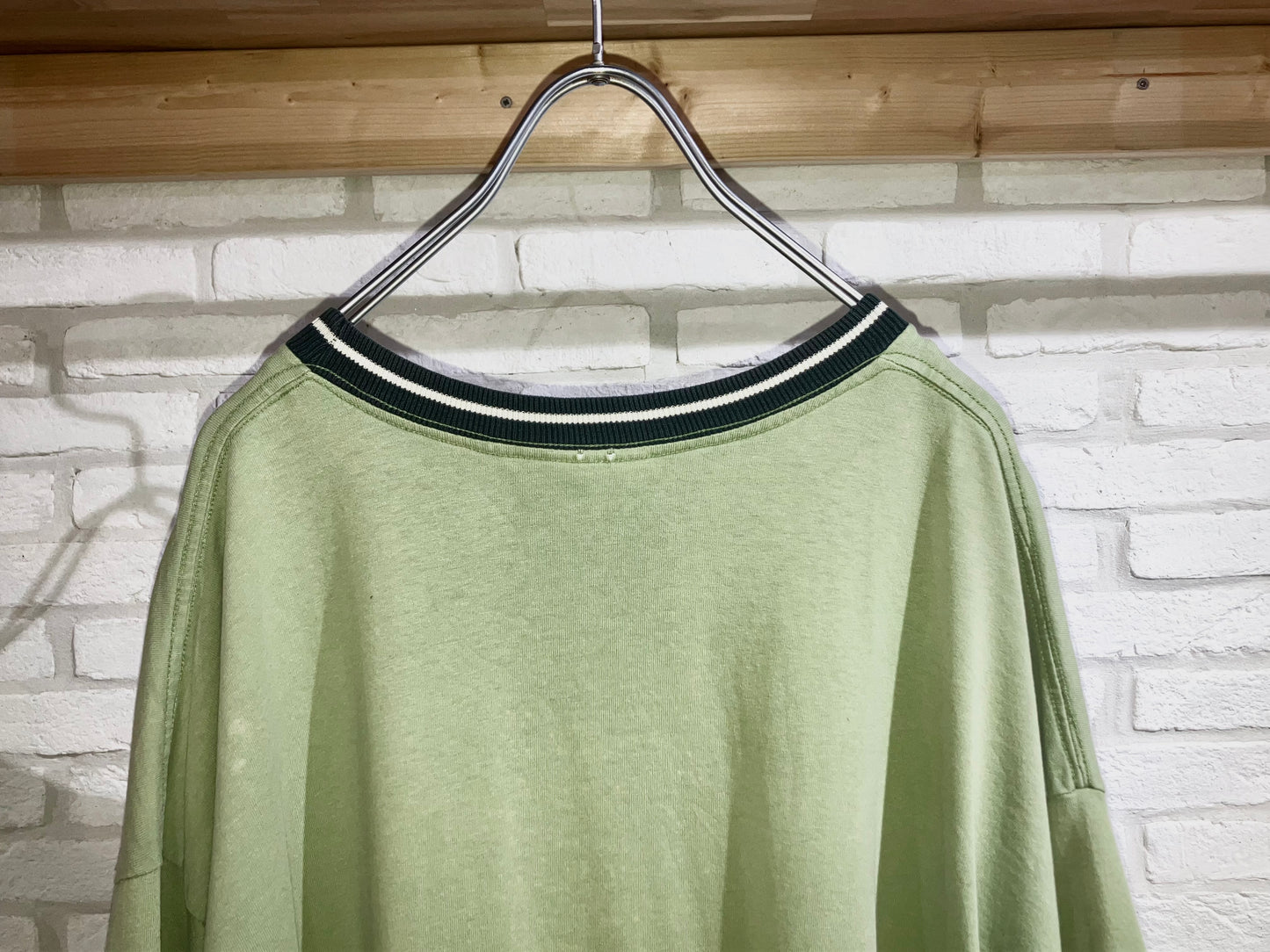 "NIKE" Old Oversized Design Ringer Tee