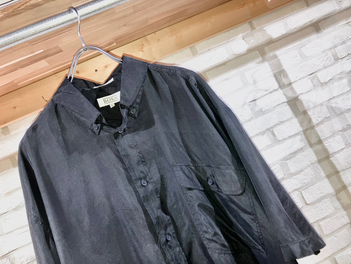 Old Pure Silk Shirt