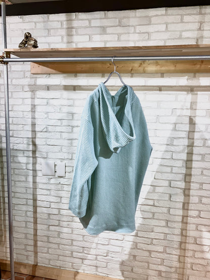 10s Oversized Design Themal Hoodie JKT