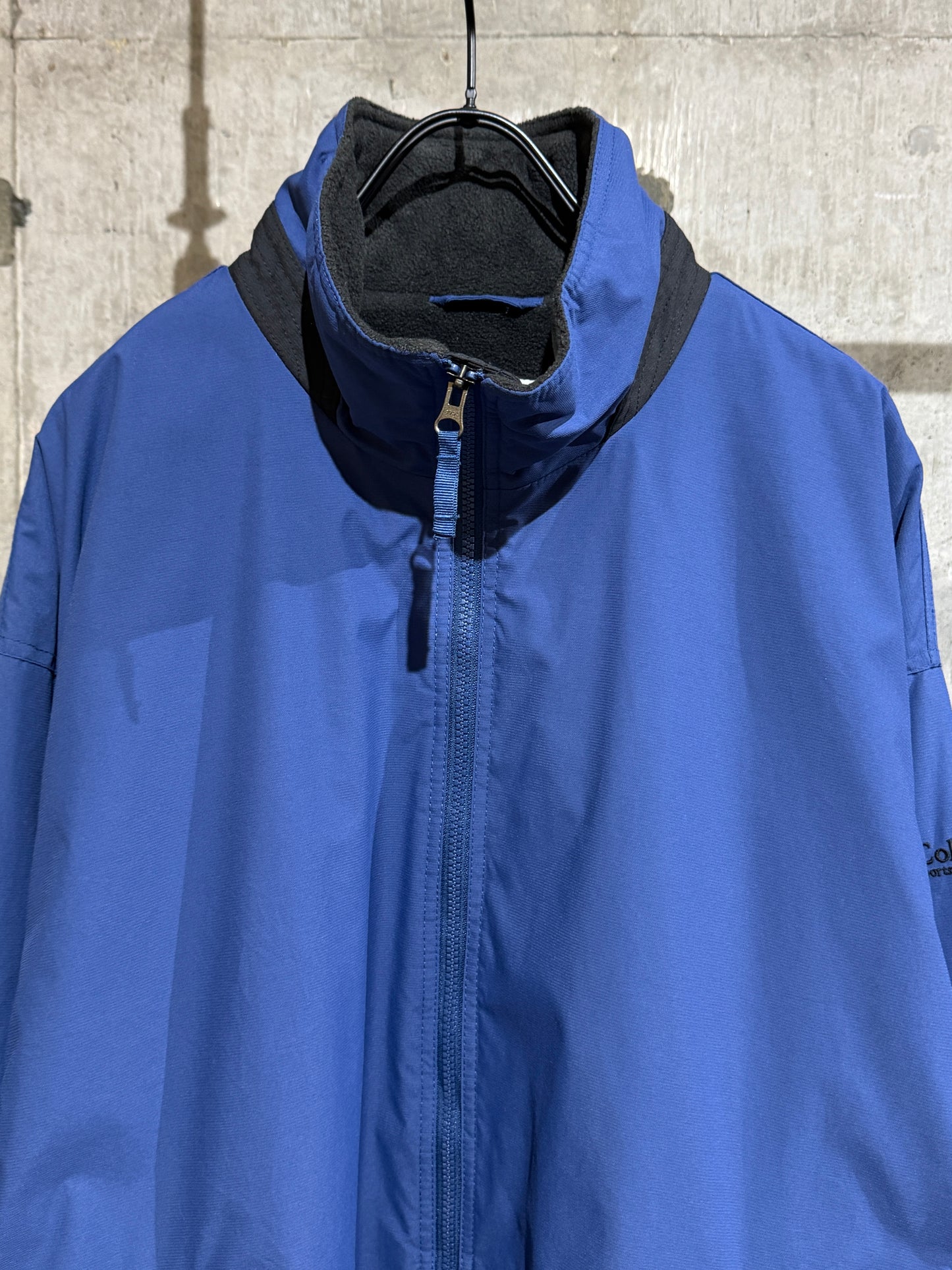 Columbia Cobalt Blue Fleece Lining Jacket