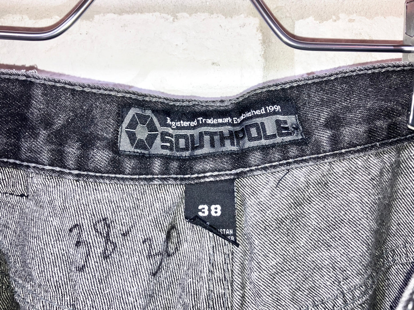 "SOUTH POLE" Old Wide Denim Pants