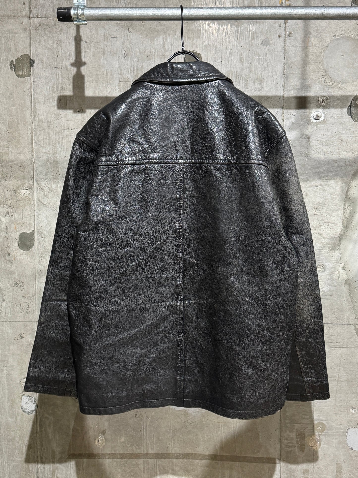 Vintage Euro Racing Leather Jacket