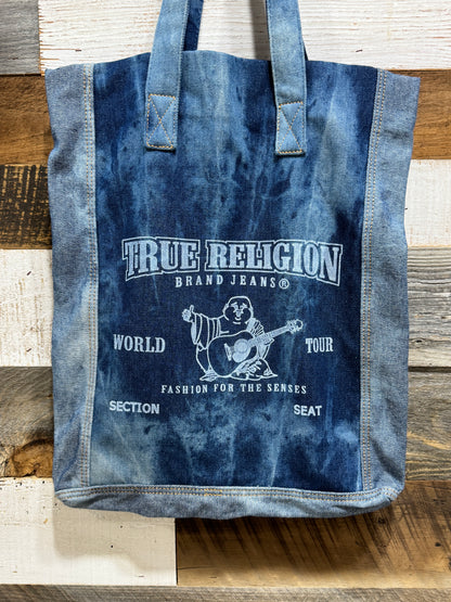True Religion Denim Tote Bag