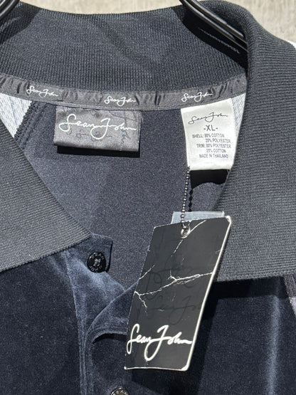 Sean John Velour Polo Shirt