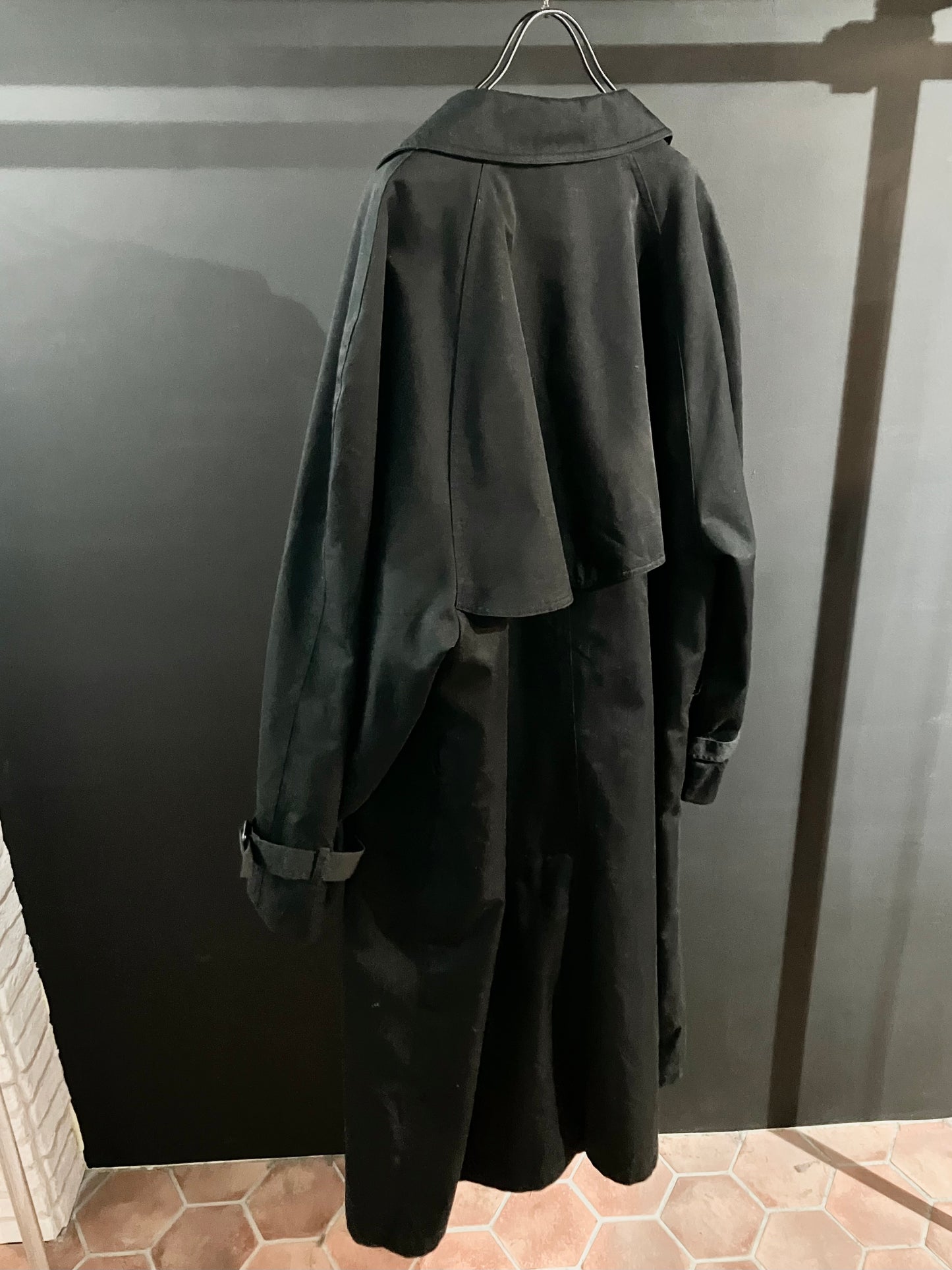 "LONDON FOG" 00s Cotton Base Trench Coat