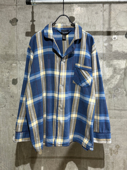 00s Plaid Pajamas Shirt