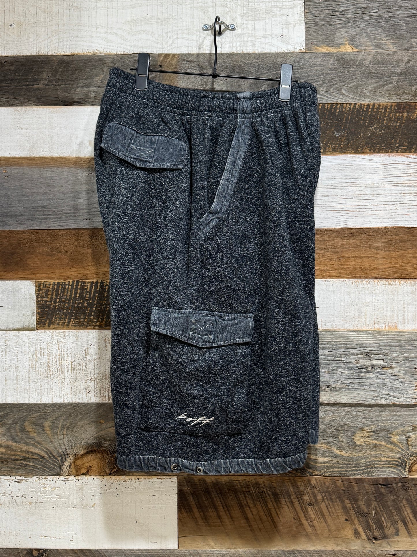 00s Sweat Wide Cargo Shorts