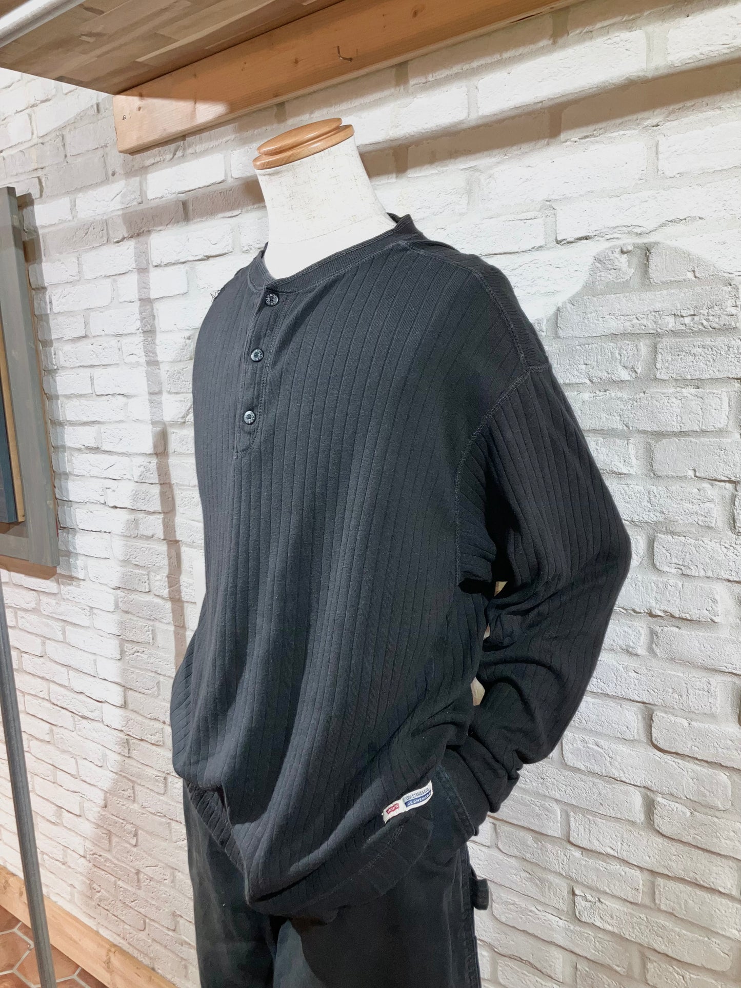 "Levi's" 00s Design Henley Neck Tops