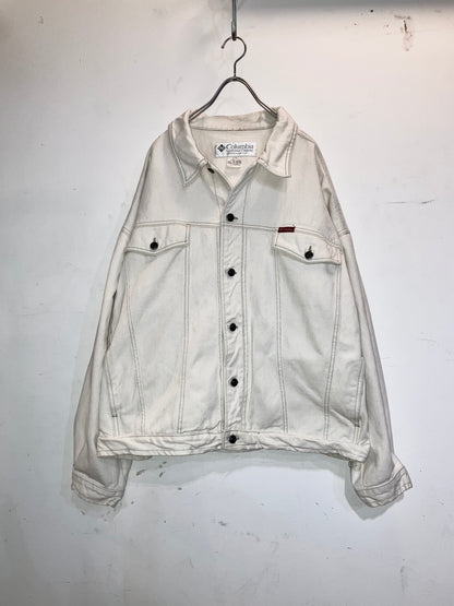"Cloumbia" Old Oversized Denim JKT