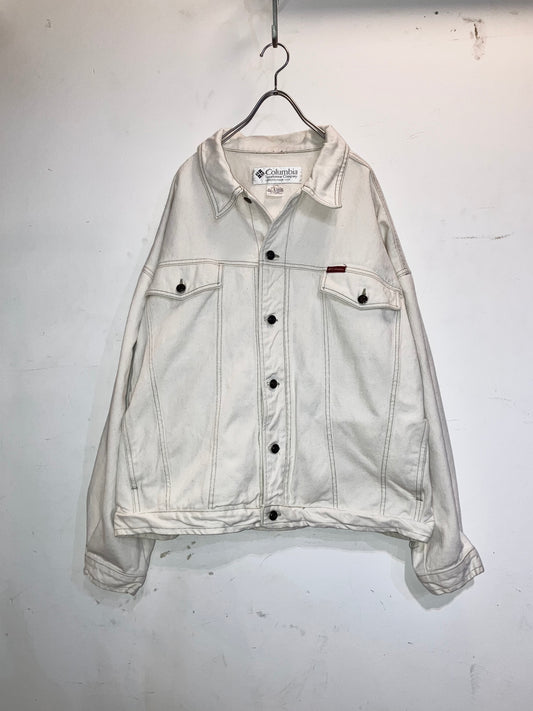 "Cloumbia" Old Oversized Denim JKT