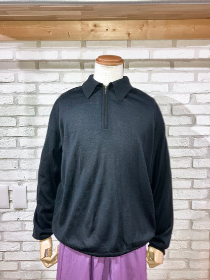 "BACHRACH" Old Design Knit Polo Shirt