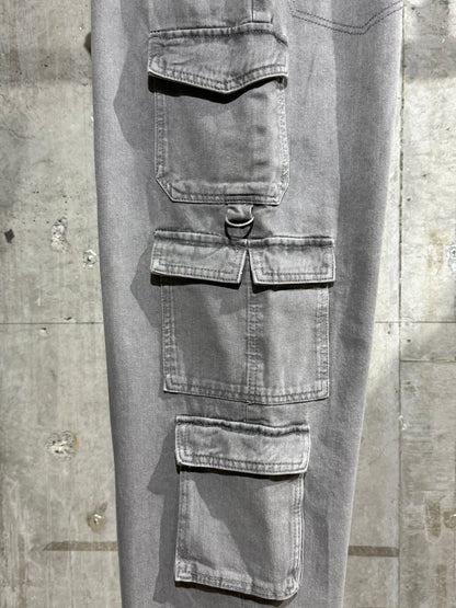 Grey 11 Pocket Cargos