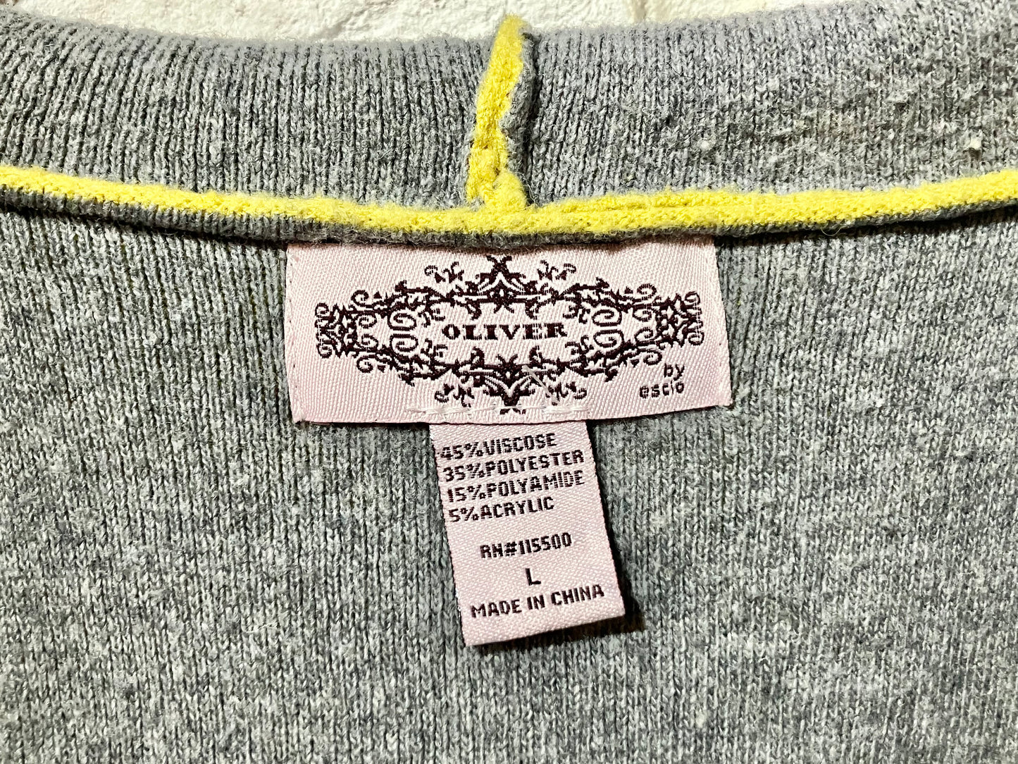 Old Design Long Hoodie Vest