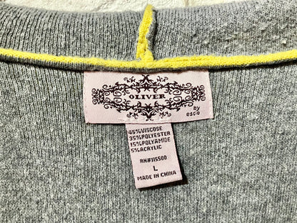 Old Design Long Hoodie Vest
