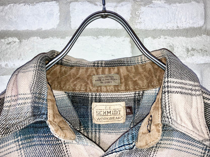00s Heavy Flannel Check Shirt