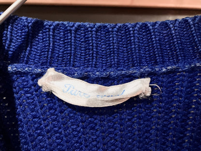 Vintage Design Wool Knit Cardigan