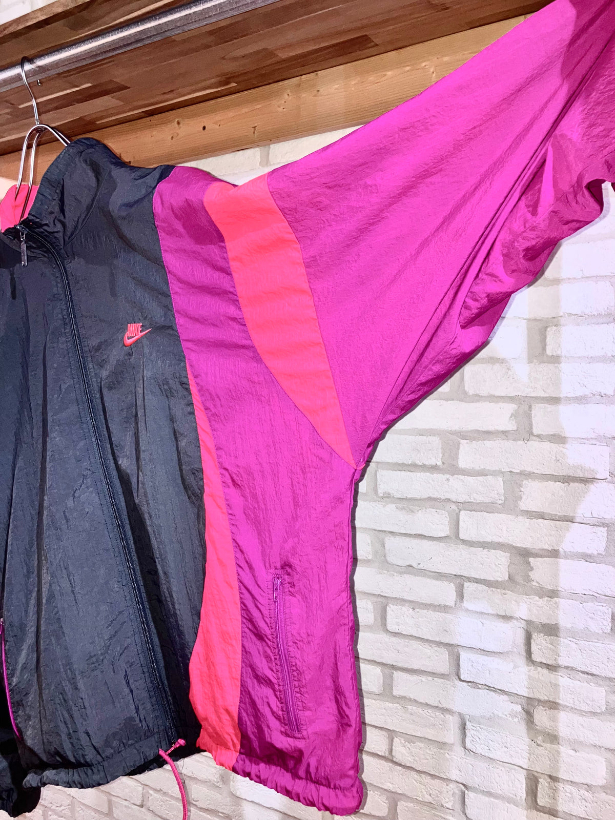"NIKE" Old Design Nylon JKT