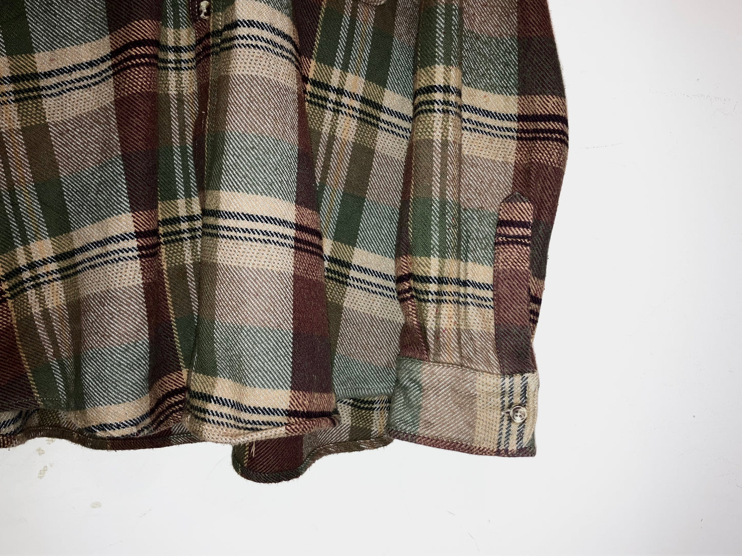 "FIVE BORTHER" 00s Heavy Flannel Check Shirt