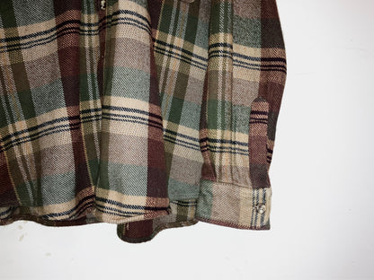 "FIVE BORTHER" 00s Heavy Flannel Check Shirt