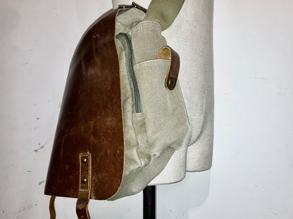Old Leather&Canvas Bag