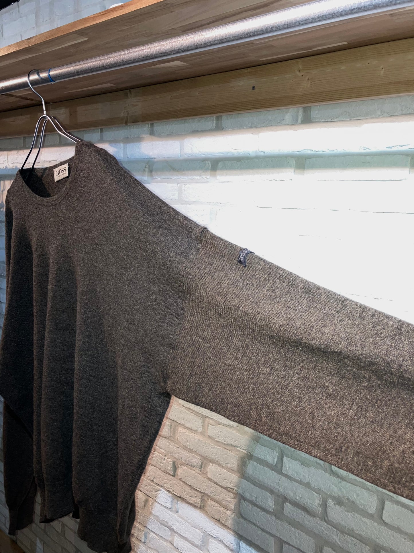 "HUGO BOSS" Old Oversized Design Knit