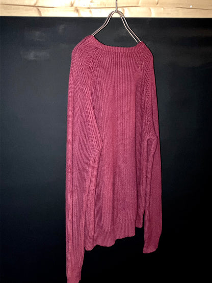 "LANDS'END" Vintage Cotton Knit