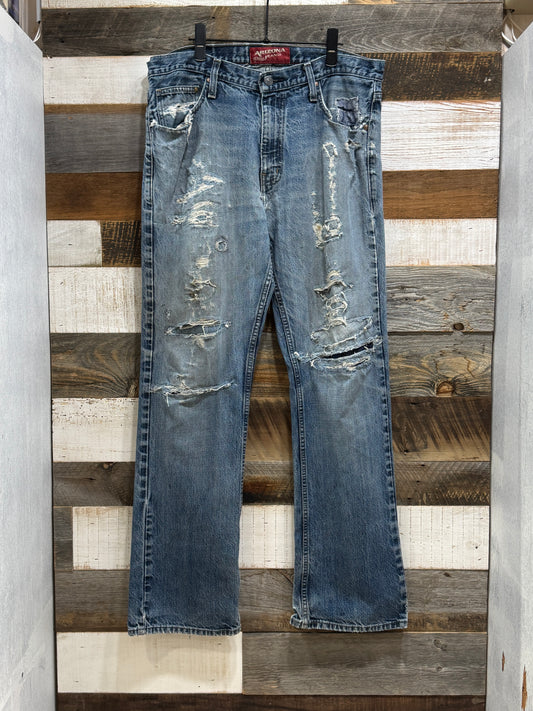 Arizona Jean Co. Damage Denim Pants