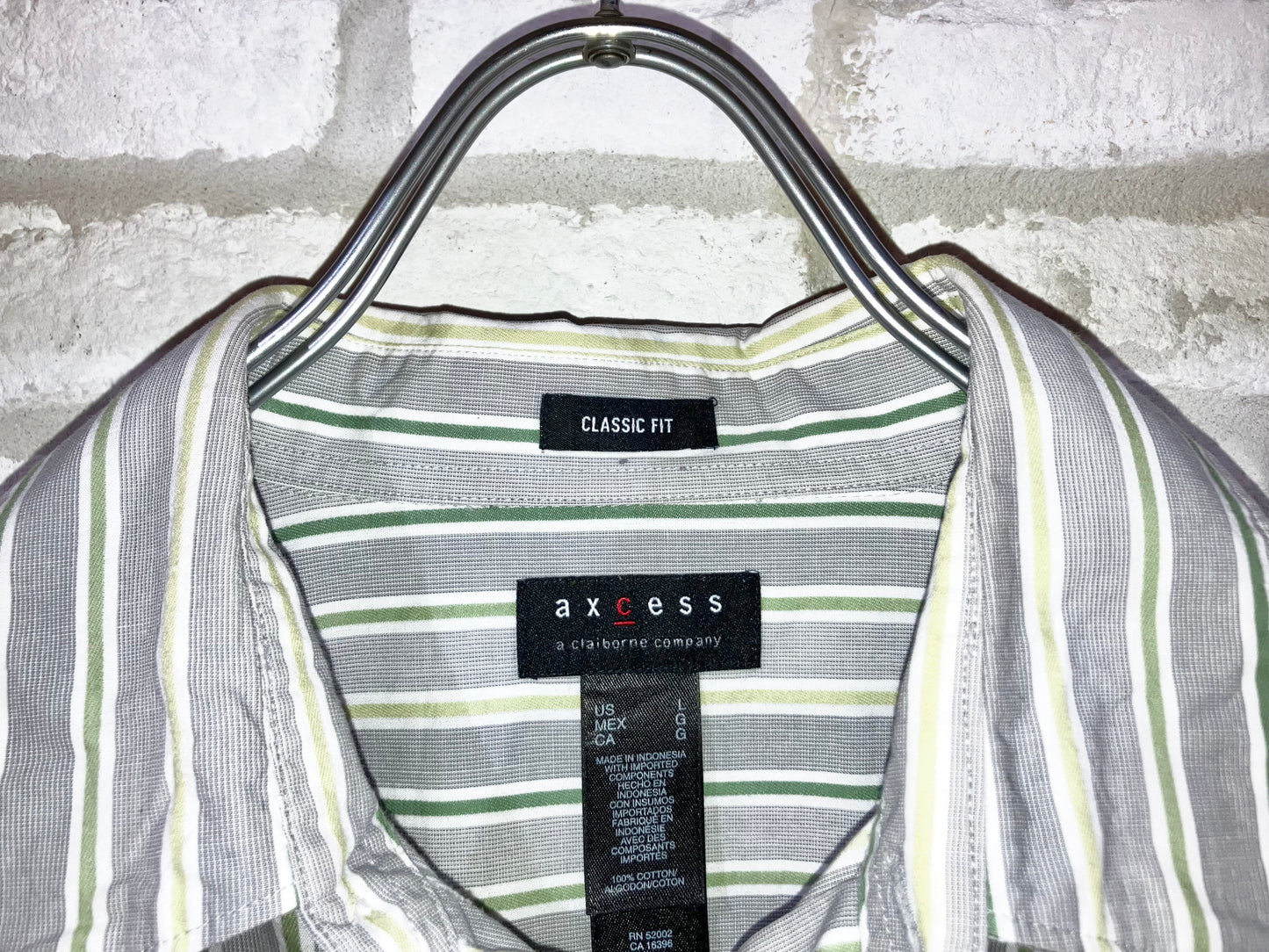 "claiborne" 00s Stripe Shirt